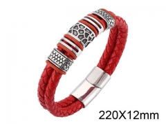HY Wholesale Jewelry Bracelets (Leather)-HY0010B0014IOE