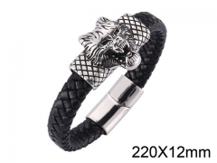 HY Wholesale Jewelry Bracelets (Leather)-HY0010B0232HOL