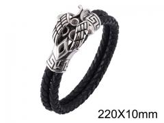 HY Wholesale Jewelry Bracelets (Leather)-HY0010B0144HLL