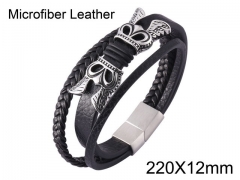 HY Wholesale Jewelry Bracelets (Leather)-HY0010B0109HPL