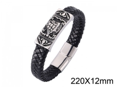 HY Wholesale Jewelry Bracelets (Leather)-HY0010B0201HOL