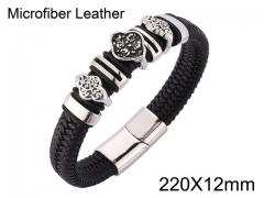 HY Wholesale Jewelry Bracelets (Leather)-HY0010B0039IOE