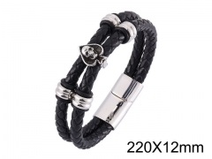 HY Wholesale Jewelry Bracelets (Leather)-HY0010B0189HOL