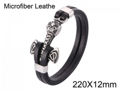 HY Wholesale Jewelry Bracelets (Leather)-HY0010B0128IQE