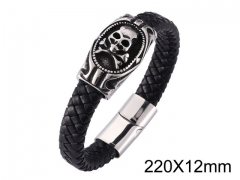 HY Wholesale Jewelry Bracelets (Leather)-HY0010B0100HOL