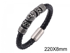 HY Wholesale Jewelry Bracelets (Leather)-HY0010B0035IHL