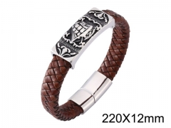 HY Wholesale Jewelry Bracelets (Leather)-HY0010B0059HOL
