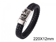 HY Wholesale Jewelry Bracelets (Leather)-HY0010B0205HLL