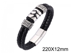 HY Wholesale Jewelry Bracelets (Leather)-HY0010B0179IML
