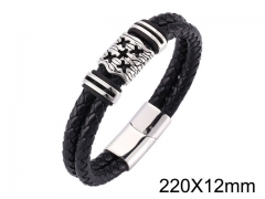 HY Wholesale Jewelry Bracelets (Leather)-HY0010B0135IDS