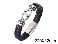 HY Wholesale Jewelry Bracelets (Leather)-HY0010B0200HOL