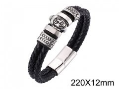 HY Wholesale Jewelry Bracelets (Leather)-HY0010B0174IOE