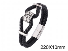 HY Wholesale Jewelry Bracelets (Leather)-HY0010B0124IDS