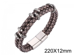 HY Wholesale Jewelry Bracelets (Leather)-HY0010B0036IME