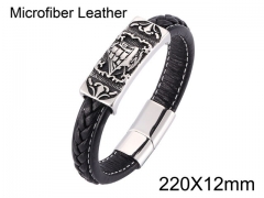 HY Wholesale Jewelry Bracelets (Leather)-HY0010B0145HOL