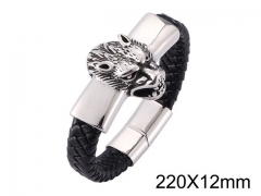 HY Wholesale Jewelry Bracelets (Leather)-HY0010B0155HOL
