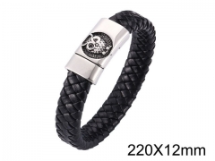 HY Wholesale Jewelry Bracelets (Leather)-HY0010B0219HLL