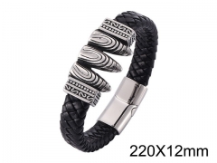 HY Wholesale Jewelry Bracelets (Leather)-HY0010B0208HOL