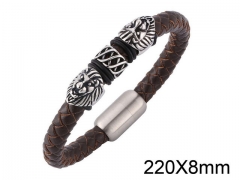 HY Wholesale Jewelry Bracelets (Leather)-HY0010B0137HML