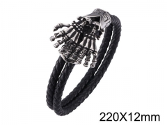 HY Wholesale Jewelry Bracelets (Leather)-HY0010B0170HLL