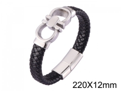 HY Wholesale Jewelry Bracelets (Leather)-HY0010B0204HOL