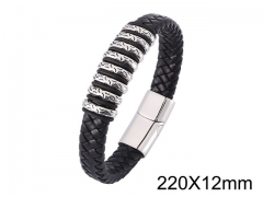 HY Wholesale Jewelry Bracelets (Leather)-HY0010B0087IME