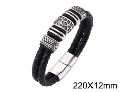 HY Wholesale Jewelry Bracelets (Leather)-HY0010B0098IOE