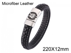 HY Wholesale Jewelry Bracelets (Leather)-HY0010B0126HME