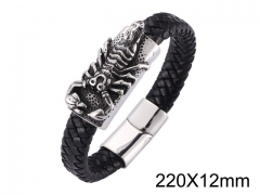 HY Wholesale Jewelry Bracelets (Leather)-HY0010B0196HOL