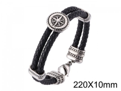 HY Wholesale Jewelry Bracelets (Leather)-HY0010B0065INE