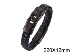 HY Wholesale Jewelry Bracelets (Leather)-HY0010B0096IEL