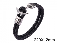 HY Wholesale Jewelry Bracelets (Leather)-HY0010B0089HLL