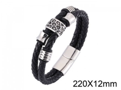 HY Wholesale Jewelry Bracelets (Leather)-HY0010B0191HPL