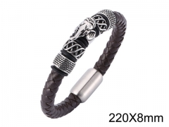 HY Wholesale Jewelry Bracelets (Leather)-HY0010B0078IIW