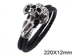 HY Wholesale Jewelry Bracelets (Leather)-HY0010B0172HLL