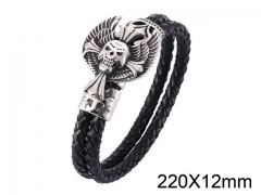 HY Wholesale Jewelry Bracelets (Leather)-HY0010B0222HLL