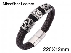 HY Wholesale Jewelry Bracelets (Leather)-HY0010B0102IKE