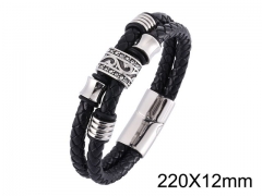 HY Wholesale Jewelry Bracelets (Leather)-HY0010B0188IDL