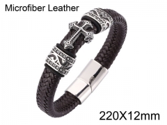HY Wholesale Jewelry Bracelets (Leather)-HY0010B0073ILE