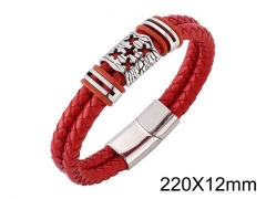 HY Wholesale Jewelry Bracelets (Leather)-HY0010B0054HOL