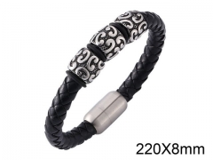 HY Wholesale Jewelry Bracelets (Leather)-HY0010B0057HOL