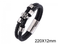 HY Wholesale Jewelry Bracelets (Leather)-HY0010B0203HPL
