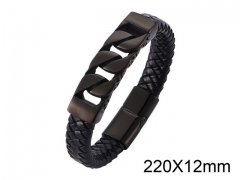 HY Wholesale Jewelry Bracelets (Leather)-HY0010B0016IHL