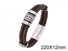 HY Wholesale Jewelry Bracelets (Leather)-HY0010B0217IML