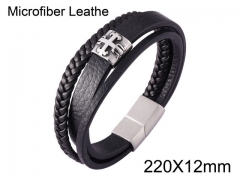 HY Wholesale Jewelry Bracelets (Leather)-HY0010B0129HOE