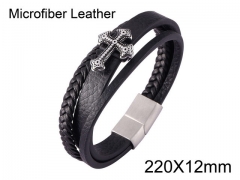 HY Wholesale Jewelry Bracelets (Leather)-HY0010B0110HOL