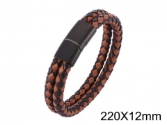HY Wholesale Jewelry Bracelets (Leather)-HY0010B0048HPL