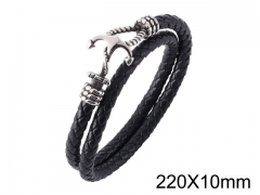 HY Wholesale Jewelry Bracelets (Leather)-HY0010B0159HLL