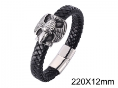 HY Wholesale Jewelry Bracelets (Leather)-HY0010B0064HOL