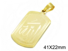 HY Wholesale Stainless Steel 316L Religion Pendant-HY09P1023KD